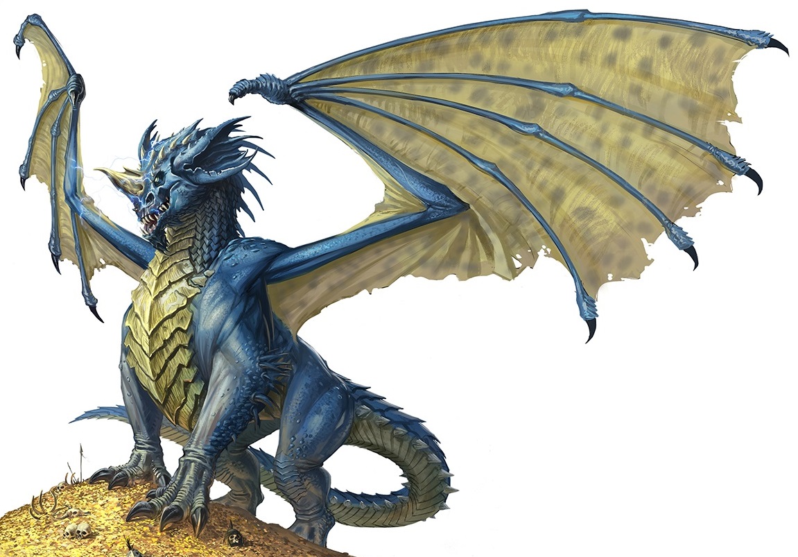 Dragon, Blue (Adult)